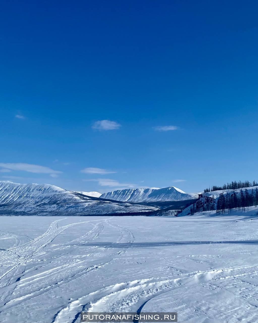 Плато Путорана зимо